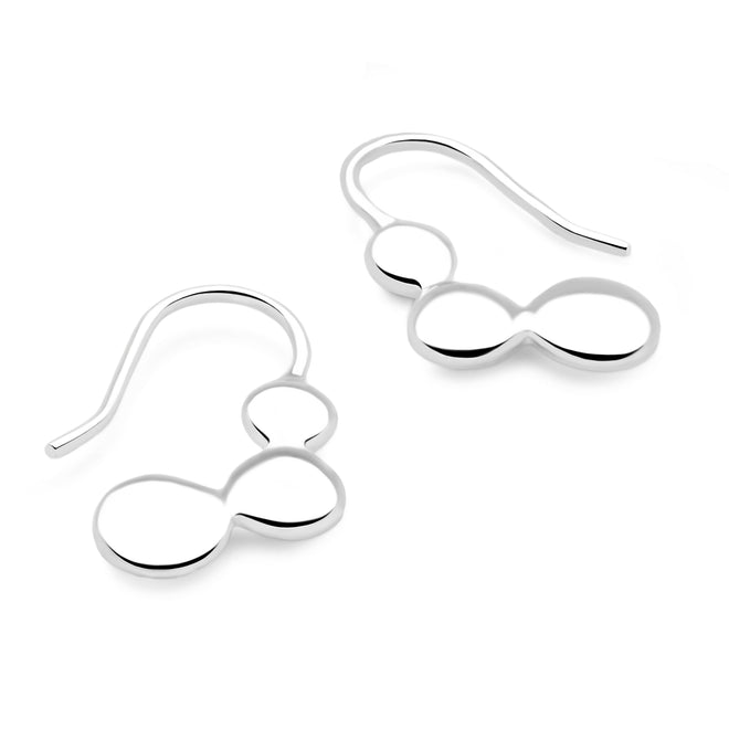 Curved Pebble Earrings