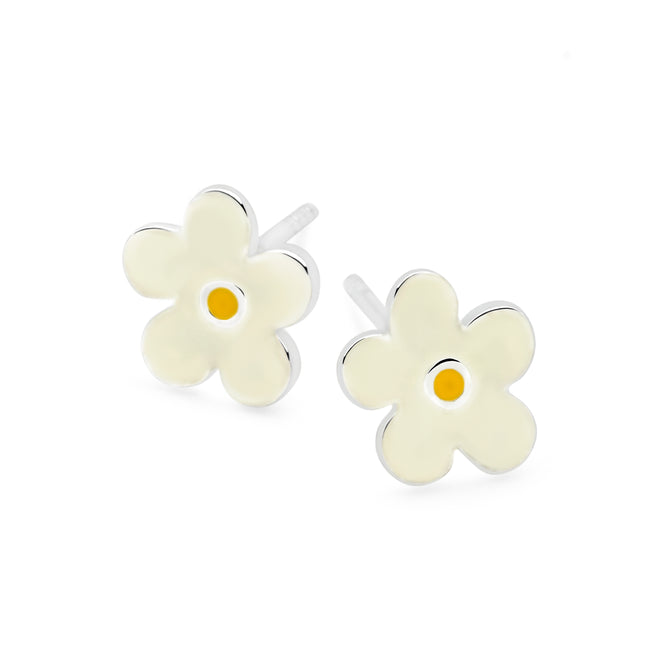 Forget Me Not Studs Cream