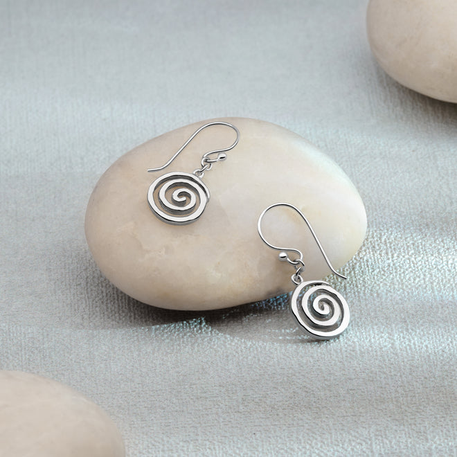 Still Spiral Earrings