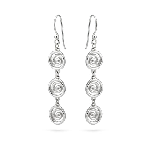 Spiral Rhythm Earrings