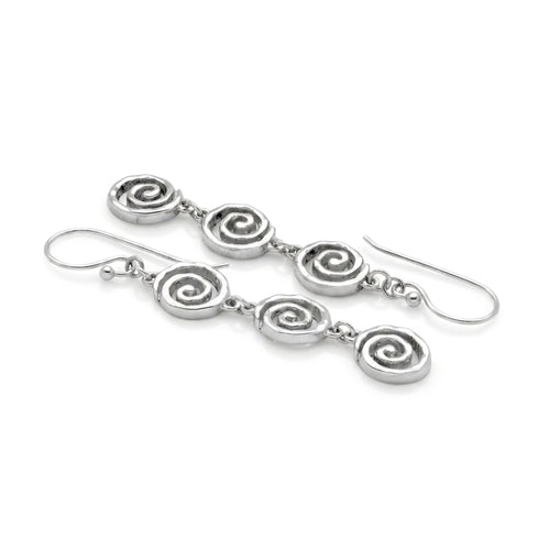 Spiral Rhythm Earrings
