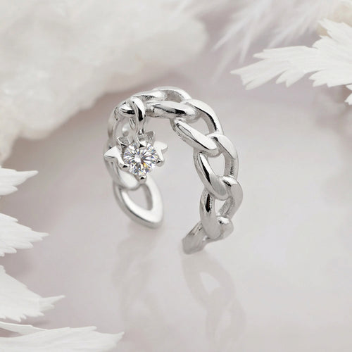Sparkling Charm Ear Cuff