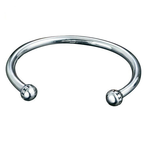 Oxidised Silver Bangle