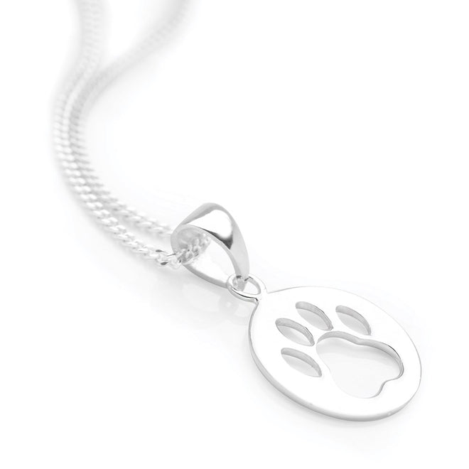 Paw Print Pendant