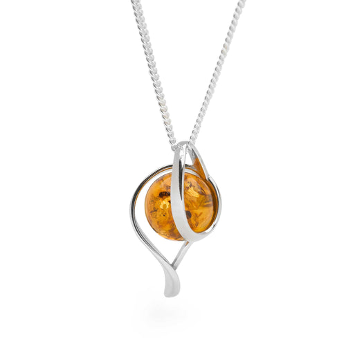 Amber Celeste Pendant