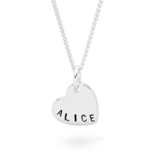 Personalised Heart Pendant