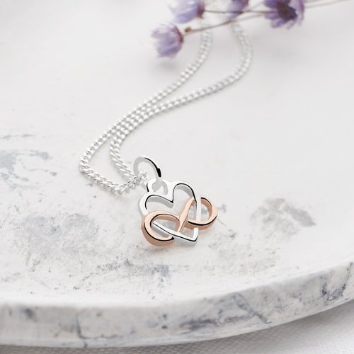 Infinity in Love Pendant