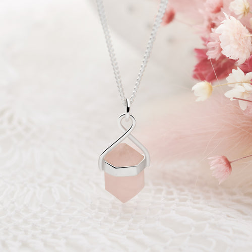 Pendulum Pendant (Rose Quartz)