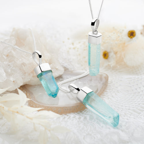 Aqua Pendulum Pendant