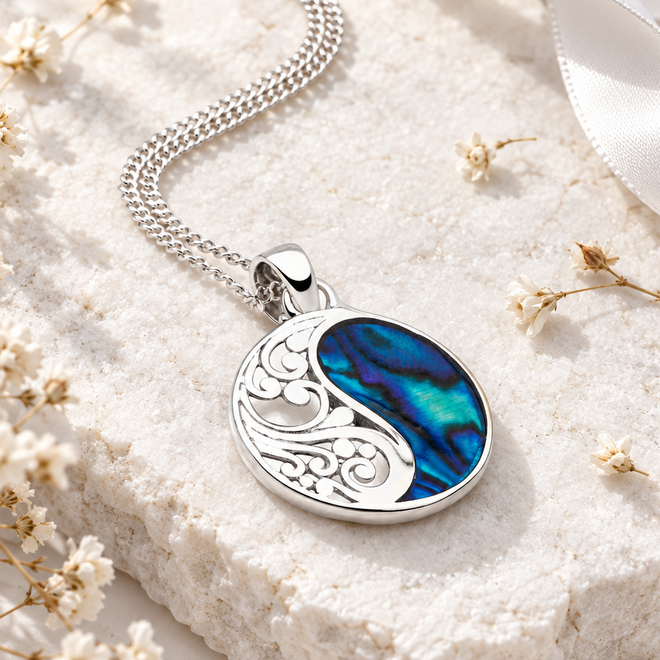 Mediterranean Tides Pendant