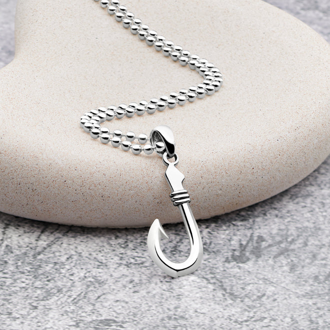 Hook Pendant 65cm Ball Chain