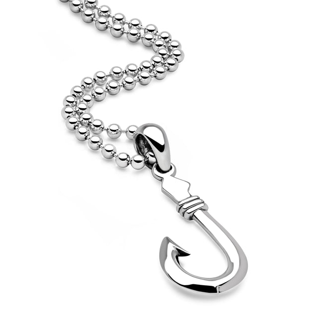 Hook Pendant 65cm Ball Chain