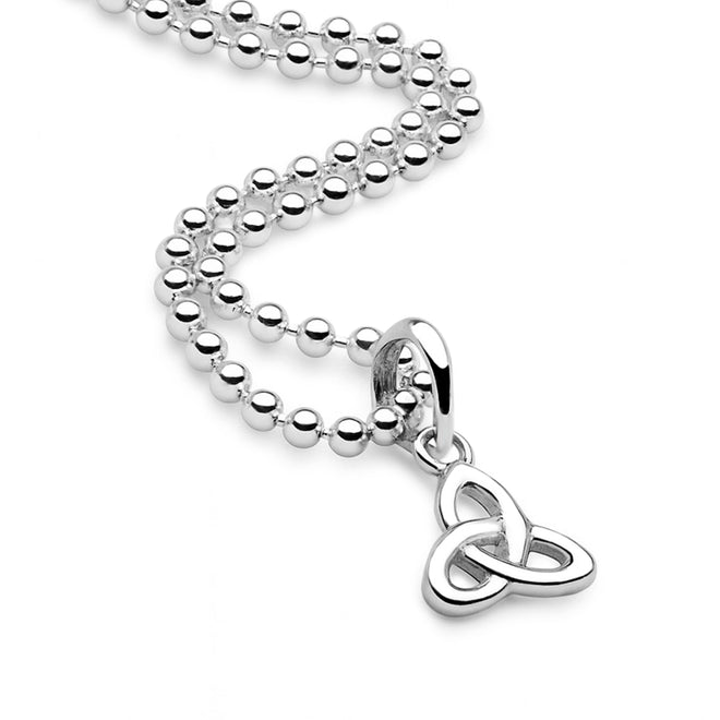 Trinity Knot Pendant 65cm Ball Chain