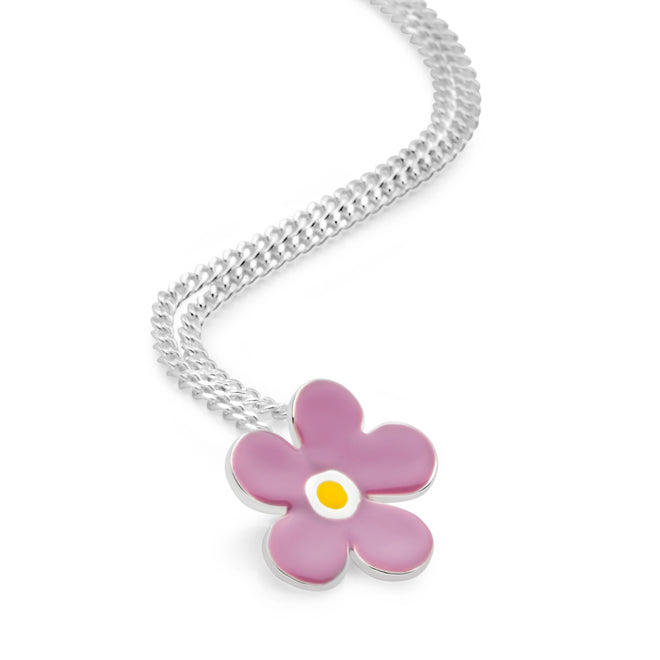 Forget Me Not Pendant Purple