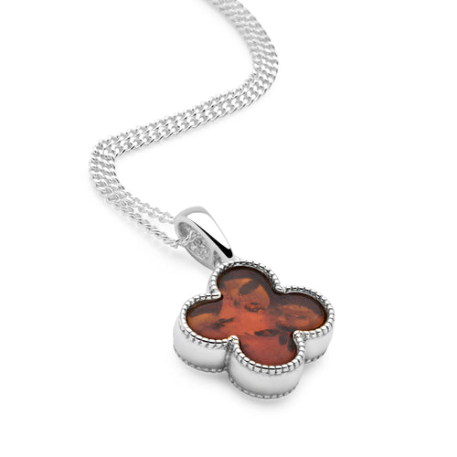 Amber Clover Pendant