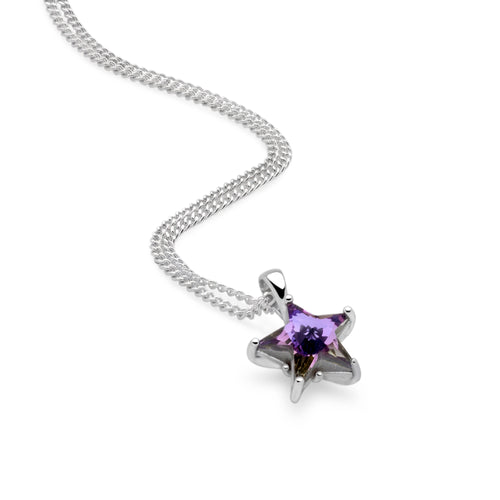 Pink/Blue Star Pendant