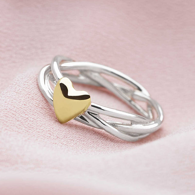 Heart of Gold Ring