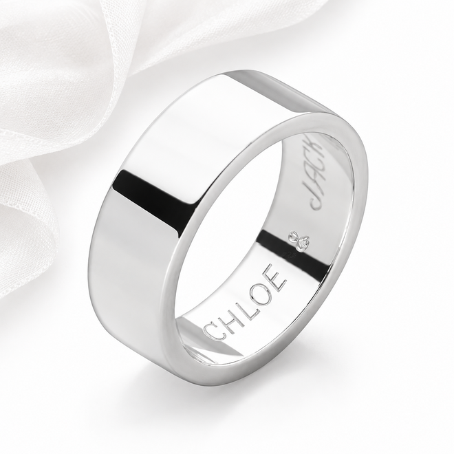 Hidden Message Ring (Flat)