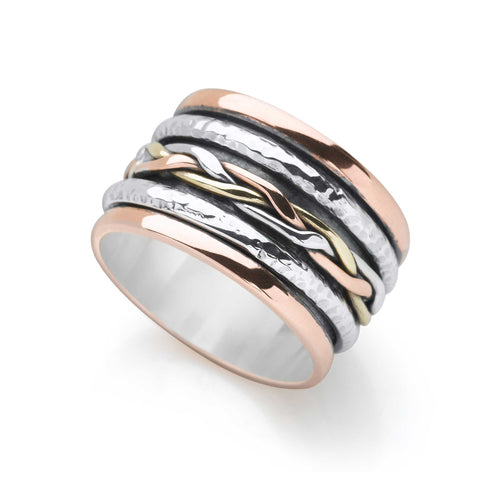 Woven Spin Ring