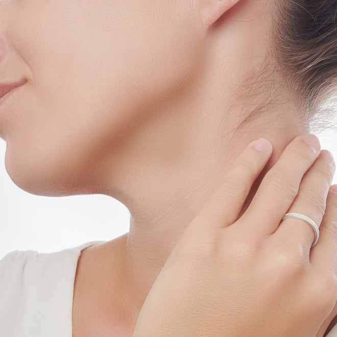 Cream Stack Ring