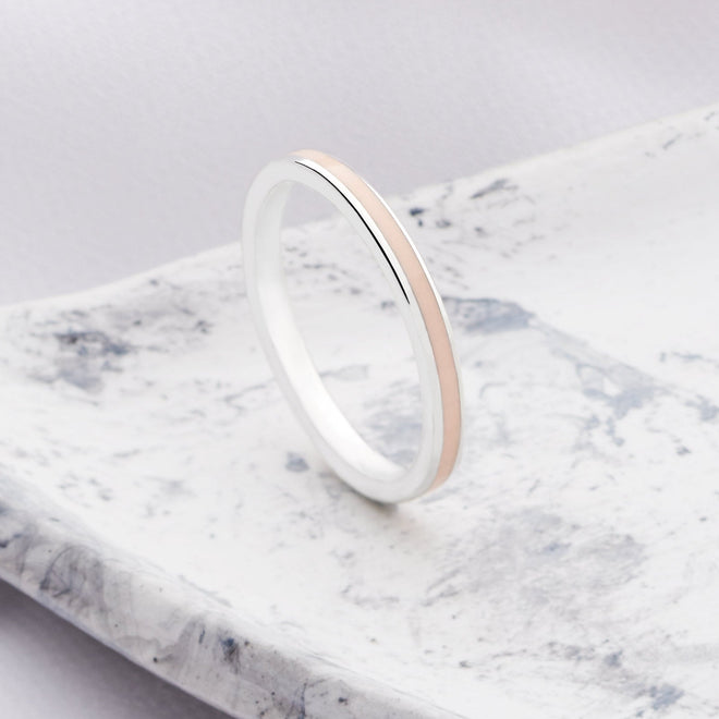 Pink Stack Ring