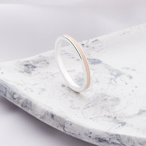 Ice Pink Stack Ring