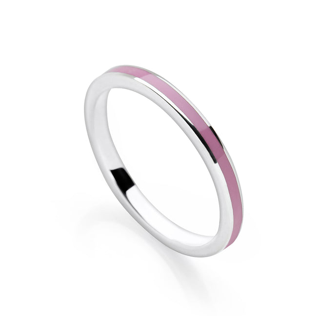Soft Purple Stack Ring