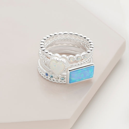 Opal Bar Ring