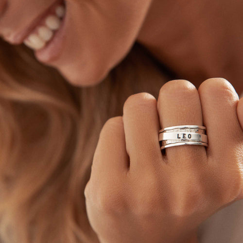 Personalised Spin Ring