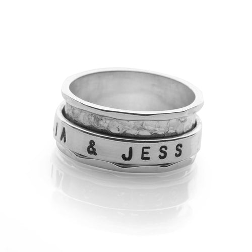 Personalised Spin Ring