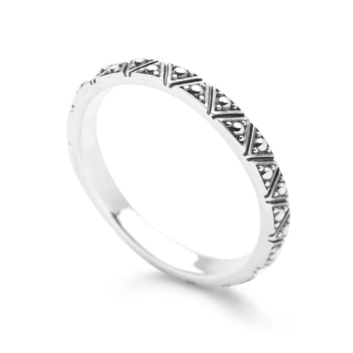 Triangles Stack Ring