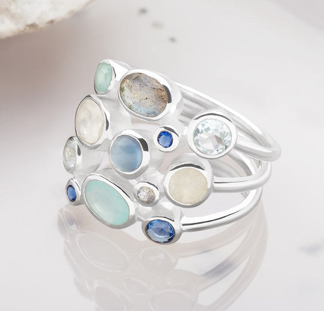 Aqua Drops Ring
