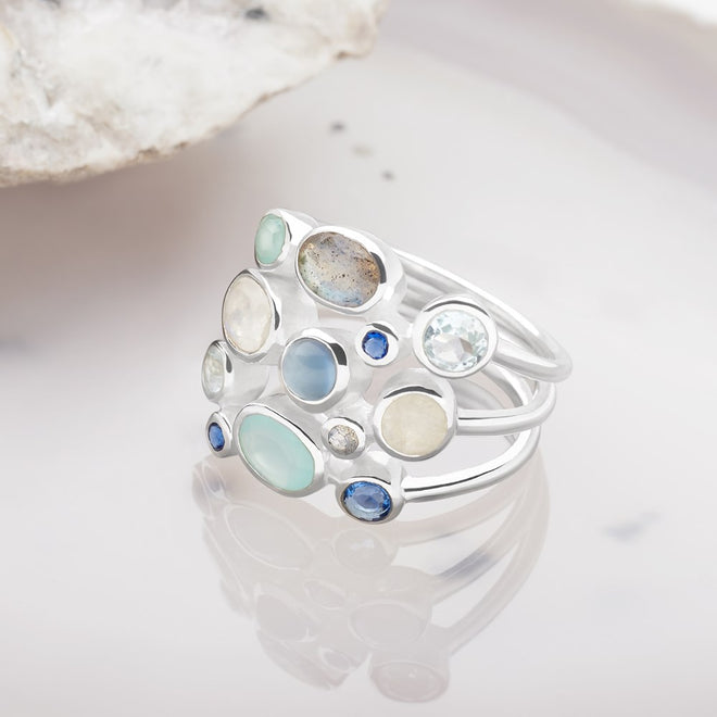 Aqua Drops Ring