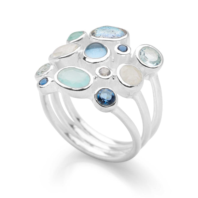 Aqua Drops Ring