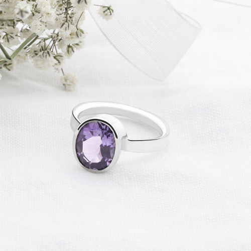 Lilac Nirvana Ring