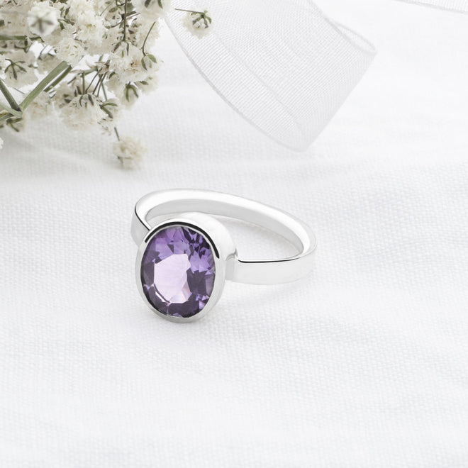 Lilac Nirvana Ring