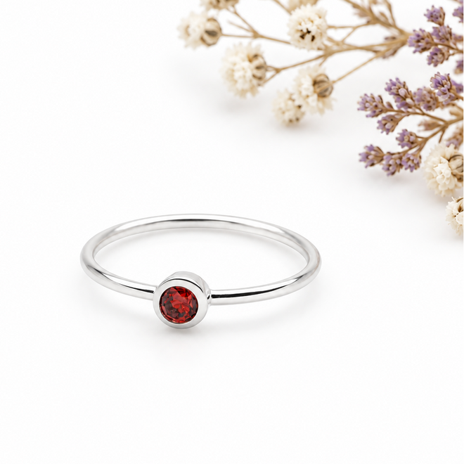 January Sparkle Ring