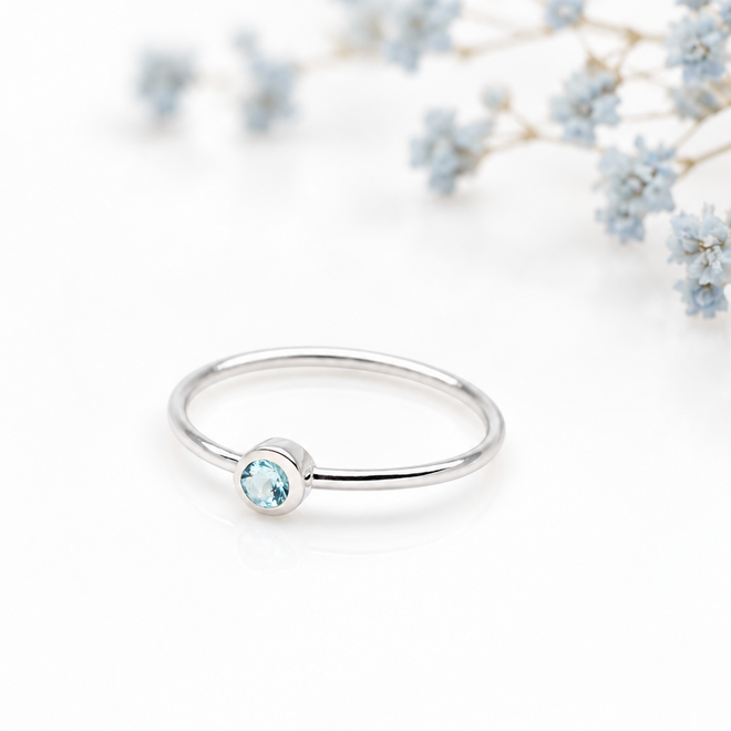 March Sparkle Ring