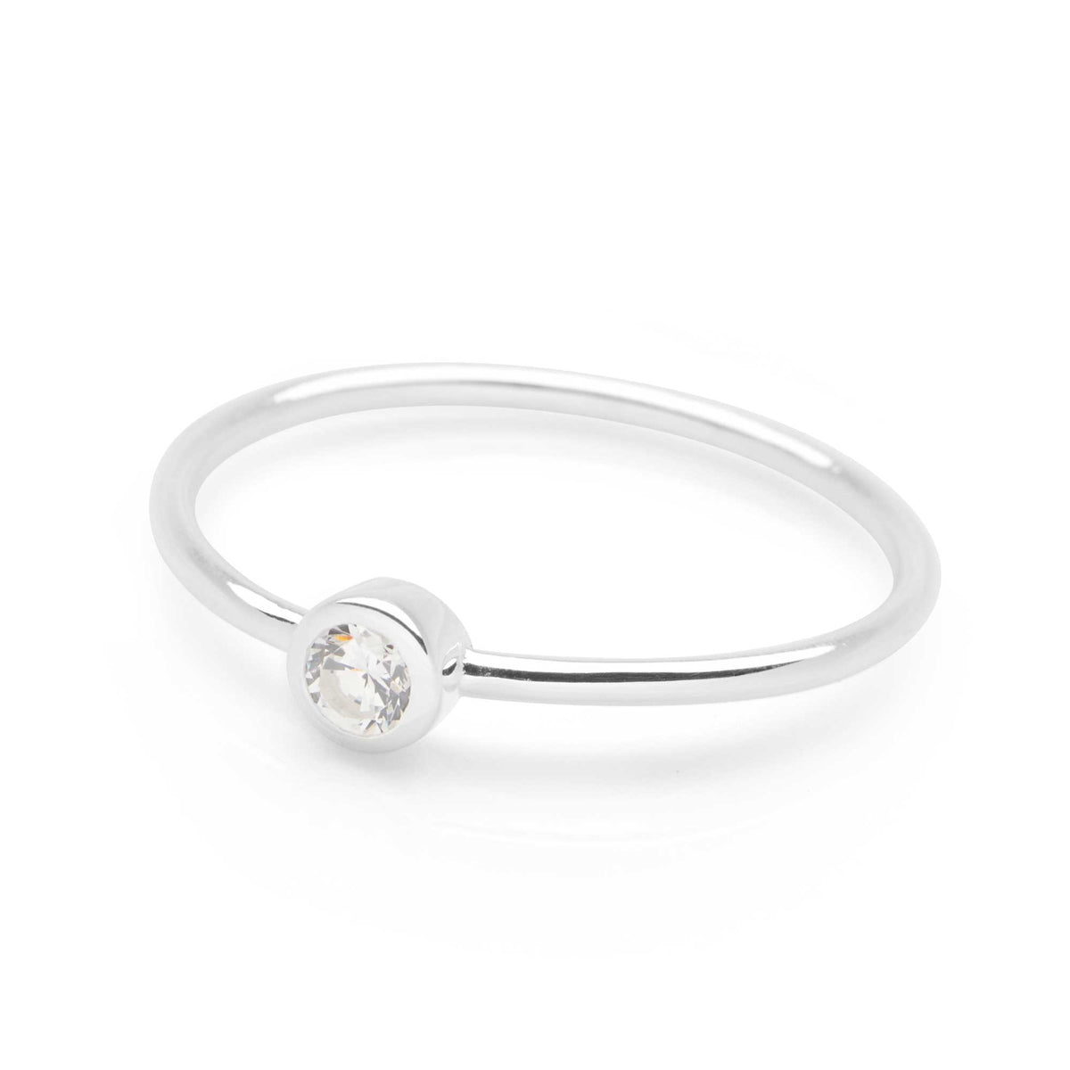April Rings April Sparkle Ring | Silver Rings | R2124 – Silver by Mail
