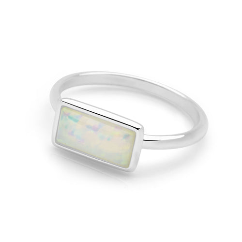 Opal Bar Ring