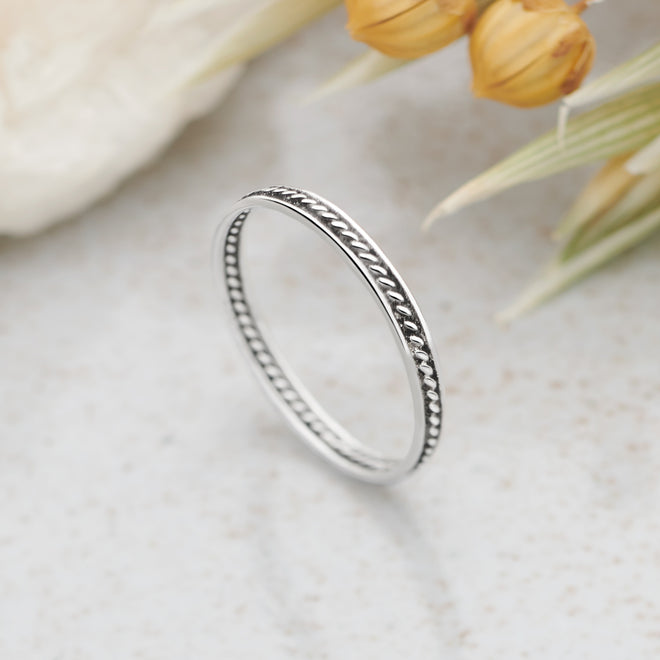 Mini Rope Stack Ring