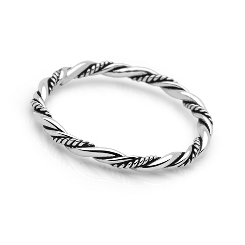 Nordic Twist Stack Ring