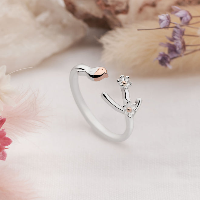 Winter Robin Ring