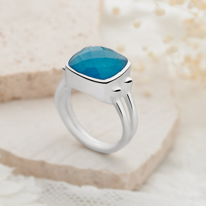 Mayan Blue Ring