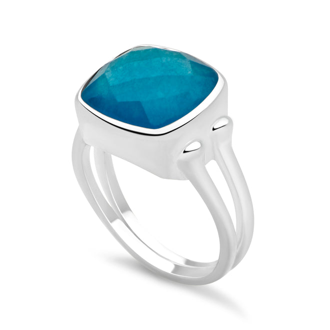 Mayan Blue Ring