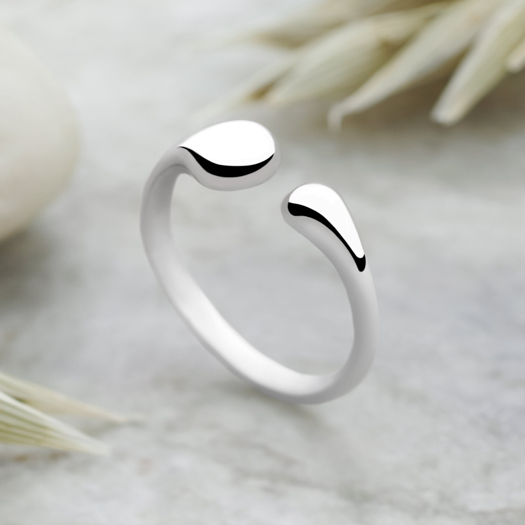 Open Silver Ring – Silver by Mail