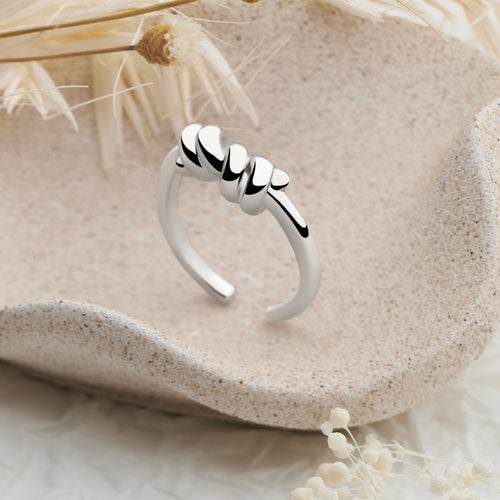 Silver Twist Ring