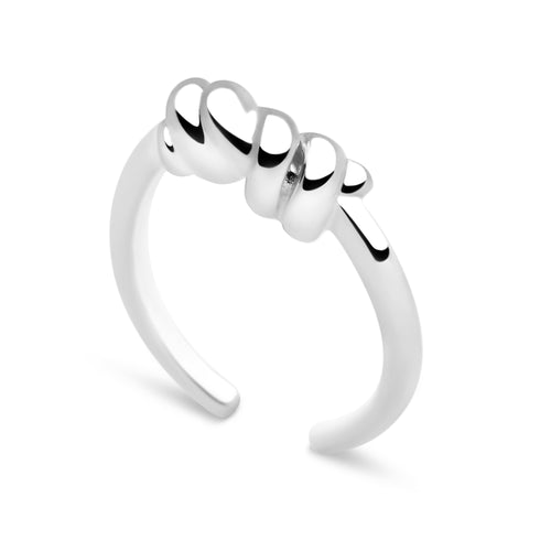 Silver Twist Ring