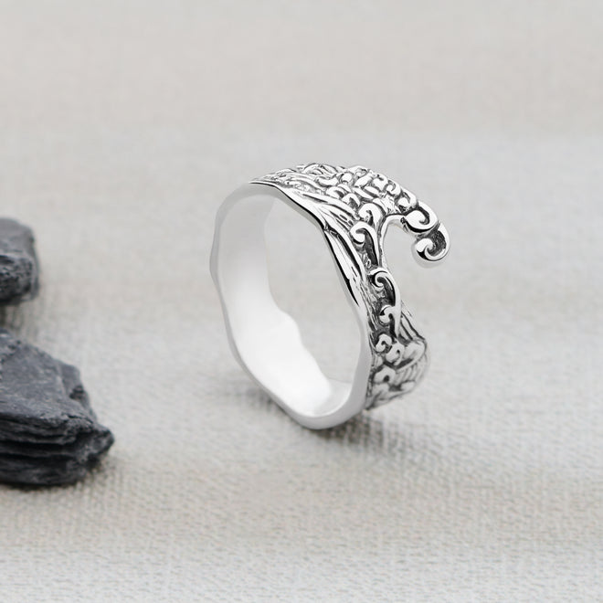 Surf Wave Ring