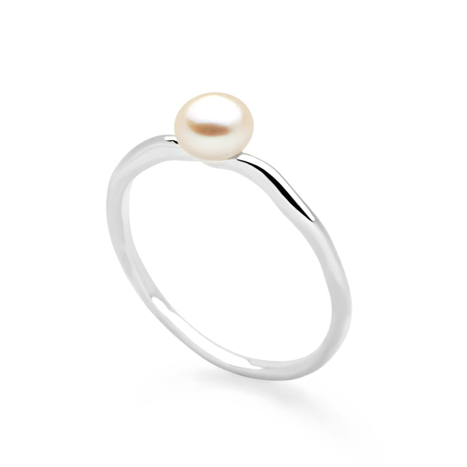 Serene Pearl Ring